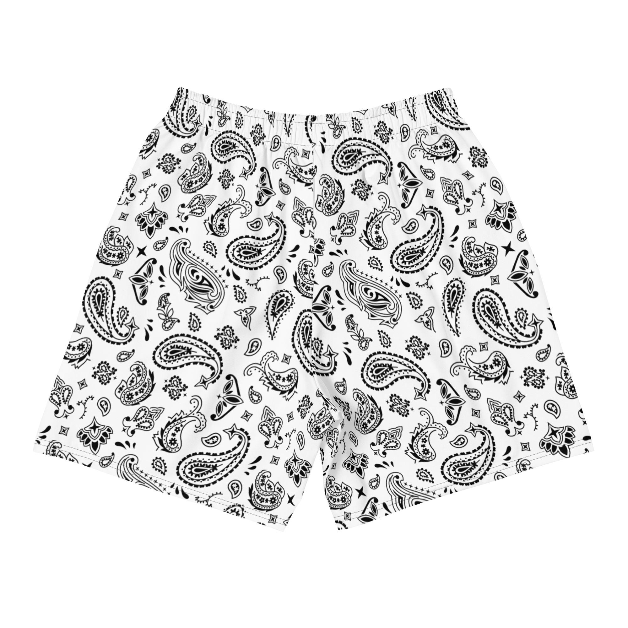 White Paisley Short