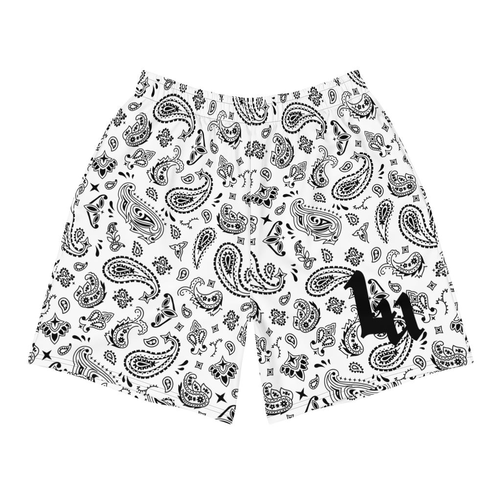 White Paisley Short