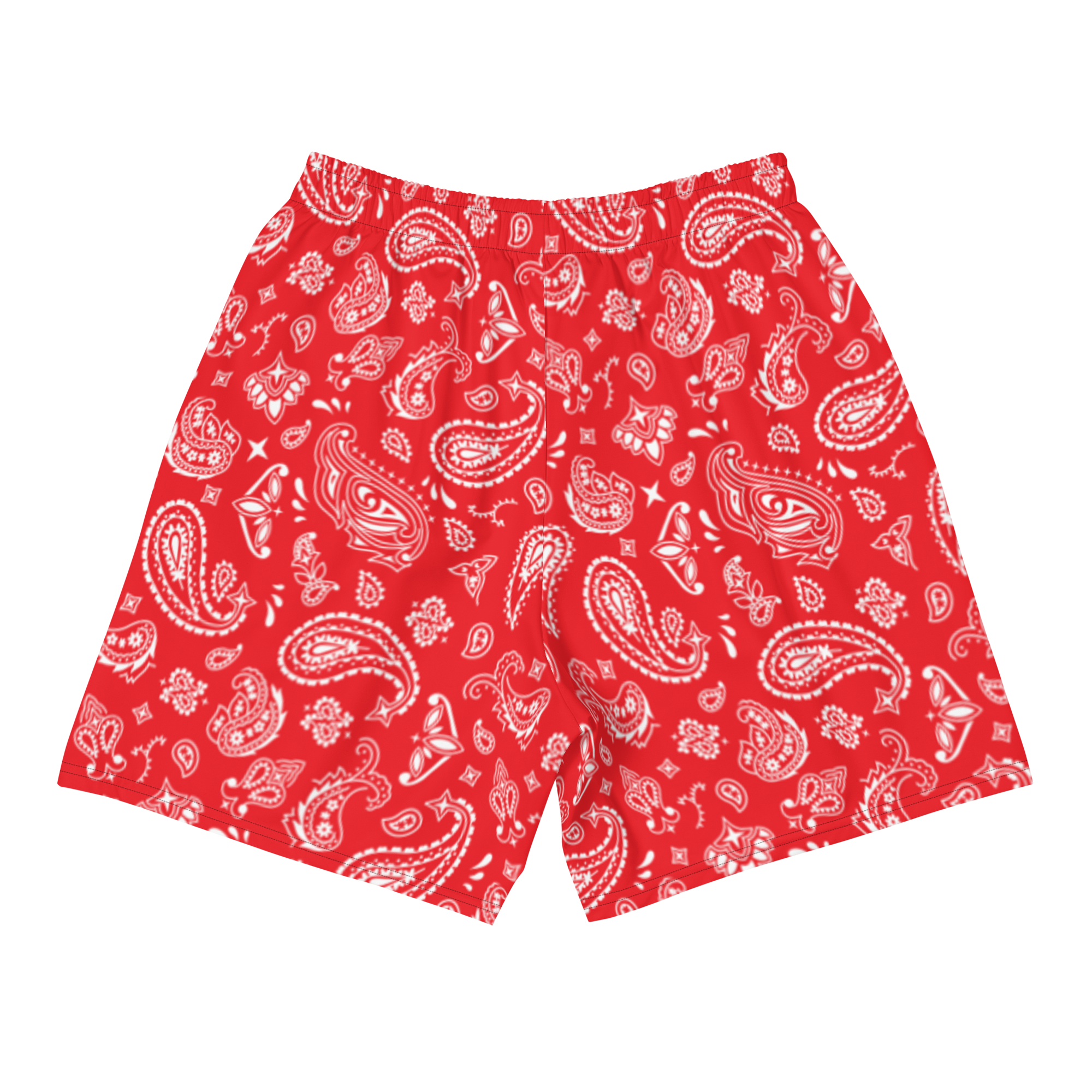 Red Paisley Short