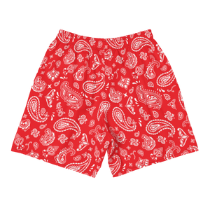 Red Paisley Short