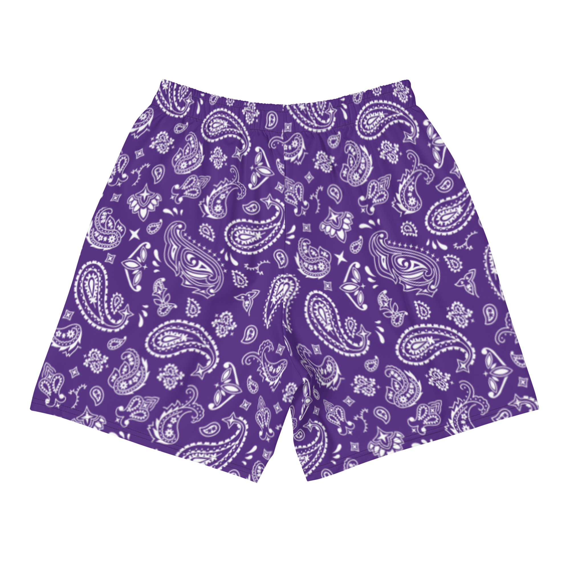 Purple Paisley Short