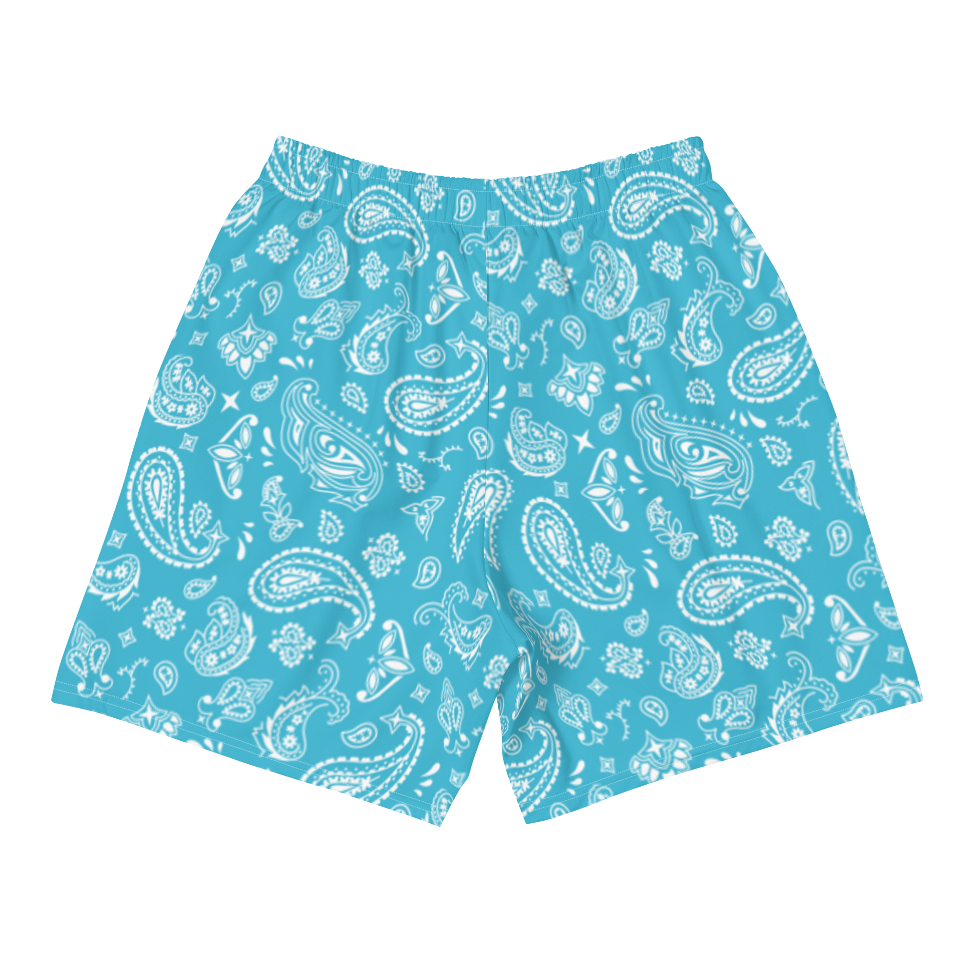 Blue Paisley Short