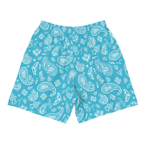 Blue Paisley Short