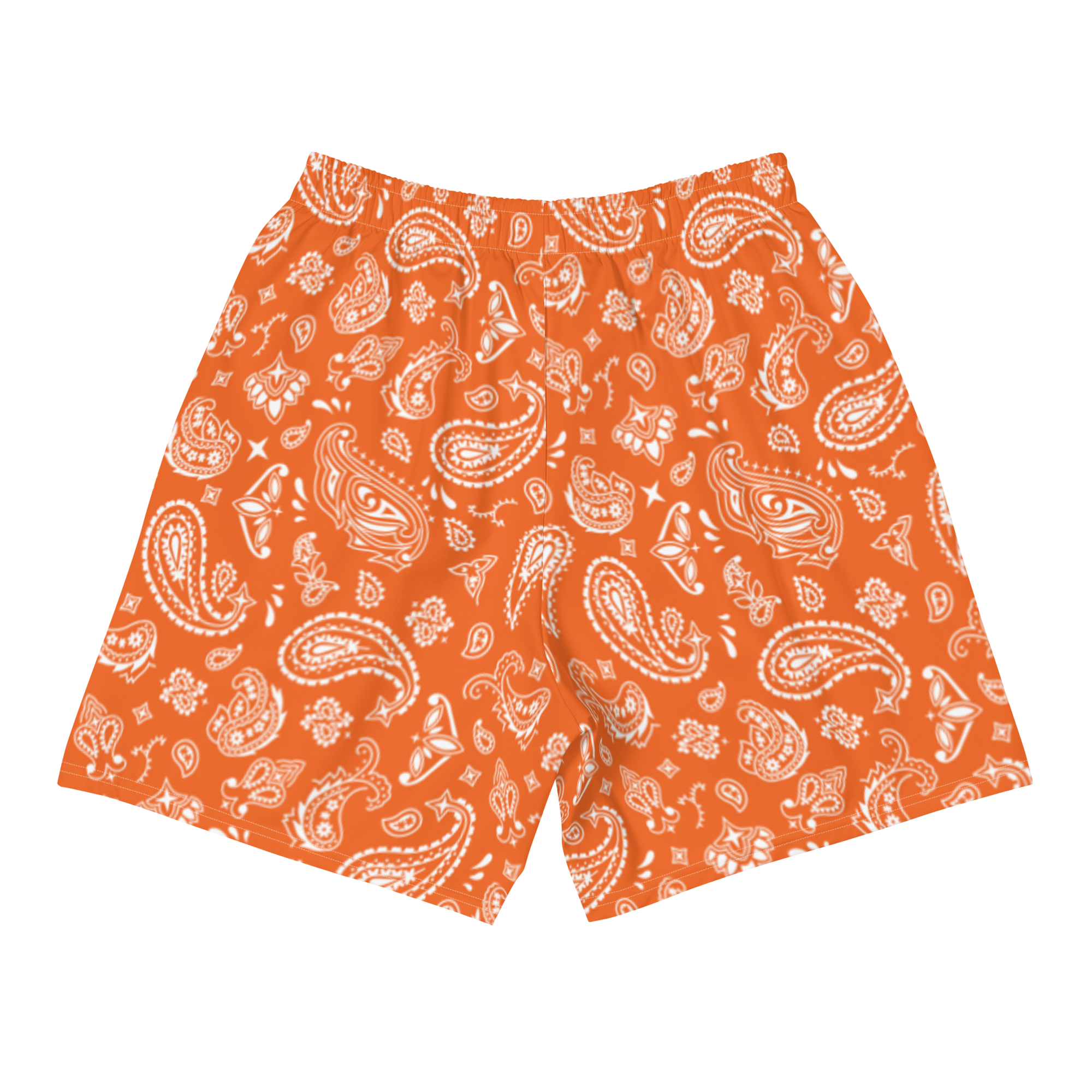 Orange Paisley Short