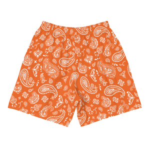 Orange Paisley Short