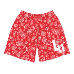 Red Paisley Short