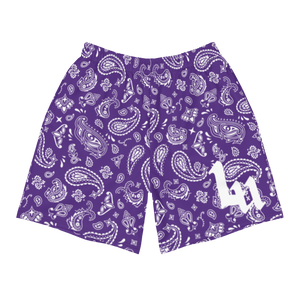 Purple Paisley Short