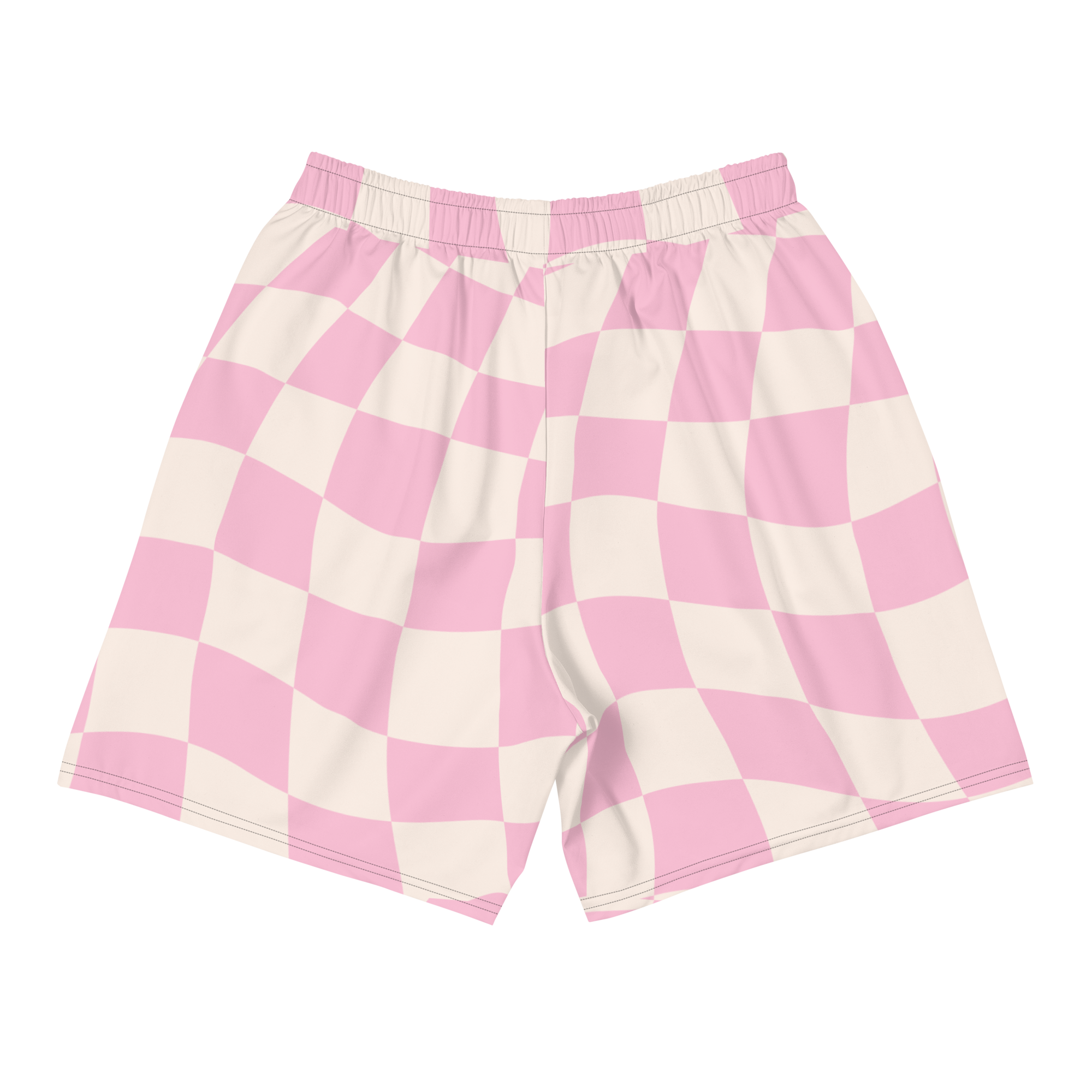 Pink Checkers Short