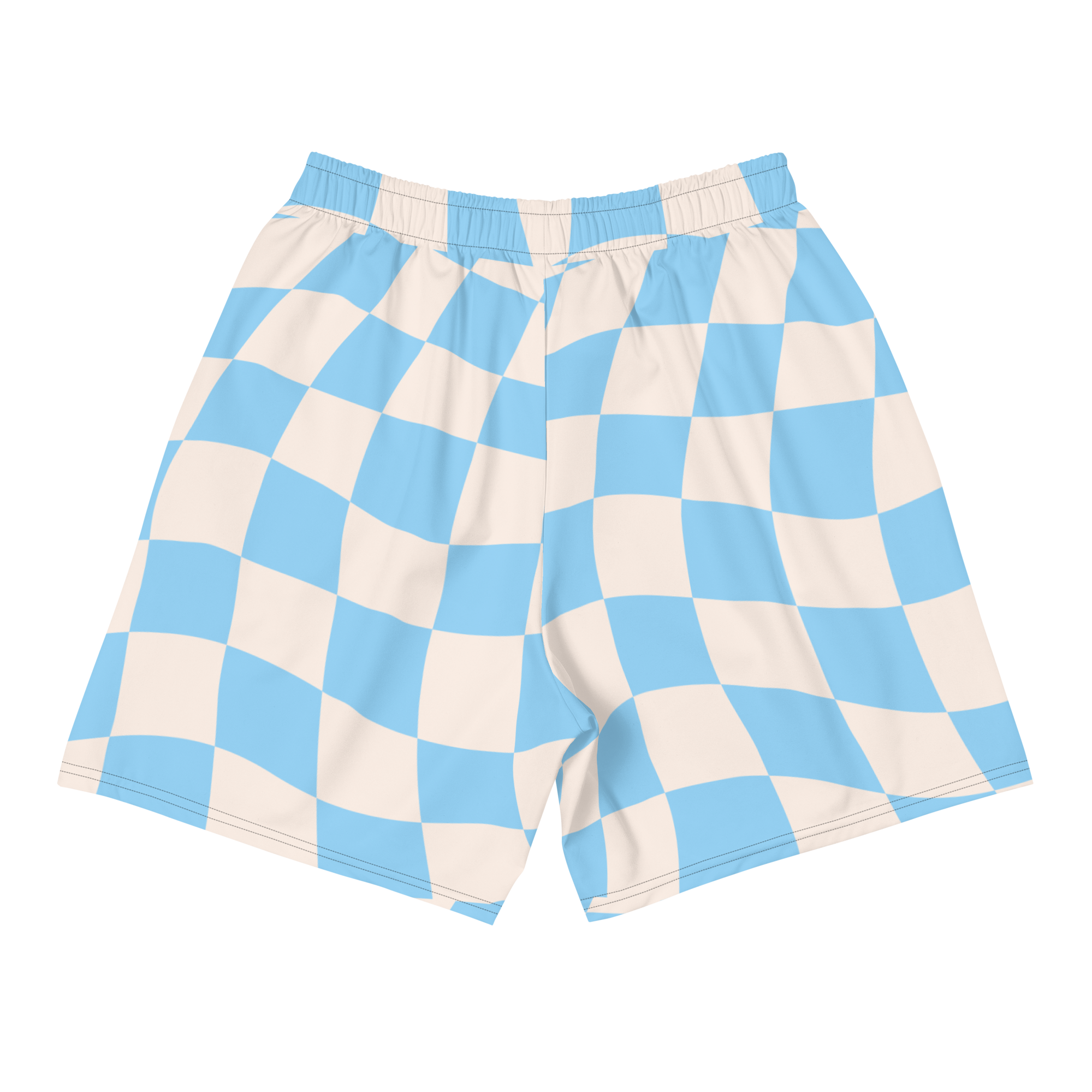 Blue Checkers Short