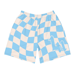 Blue Checkers Short